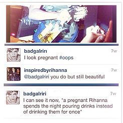 beyoncespenis:  rihannafntys:  Rihanna + Instagram comments  YOU STRETCHED MY FOREHEAD!!!