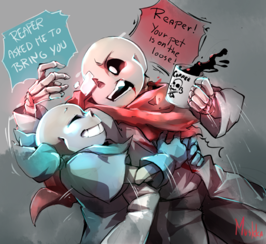 Reaper Sans maybe_not.exe - Illustrations ART street