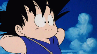 kid goku gif | Tumblr