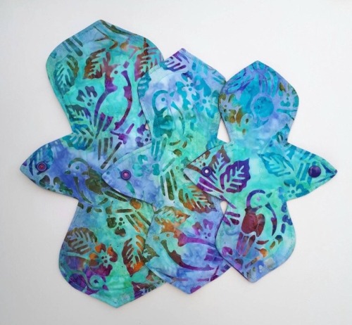 Second round Order of cloth pads …and a few extra’s which included 5 used pad pouches and a s