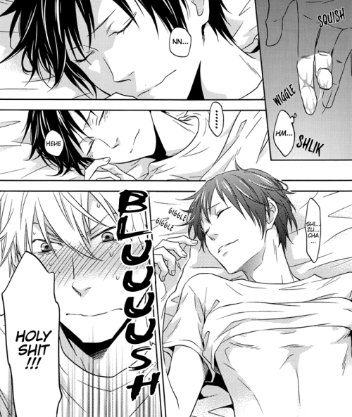 XXX homoerotic-romance:  Manga: Asleep or Awake photo