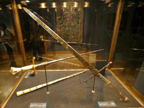 museum-of-artifacts:Sword of Holy Roman Emperor Maximilian I, 1496