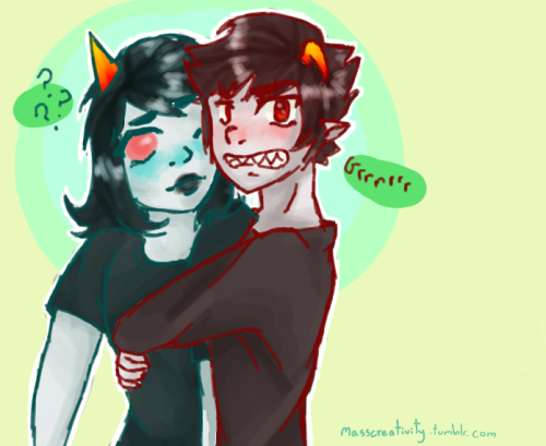 masscreativity:  Some Karkat being posessive porn pictures