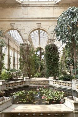 livesunique:   Victorian conservatory, Castle Ashby, Northampton, England  