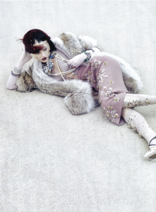 r0slyakova: vogue italia october 2009