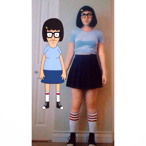 fargo84:  Testing out Tina Belcher Halloween costume. Euuuhhhhhhhhhh