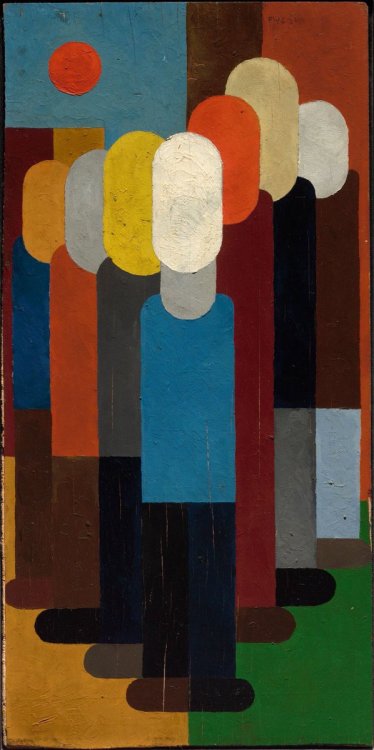 abi-mson: Franz Wilhelm Seiwert Mass, 1931  Oil on wood