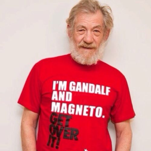 Porn Pics giantgag-com:  I’m Gandalf And Magneto,