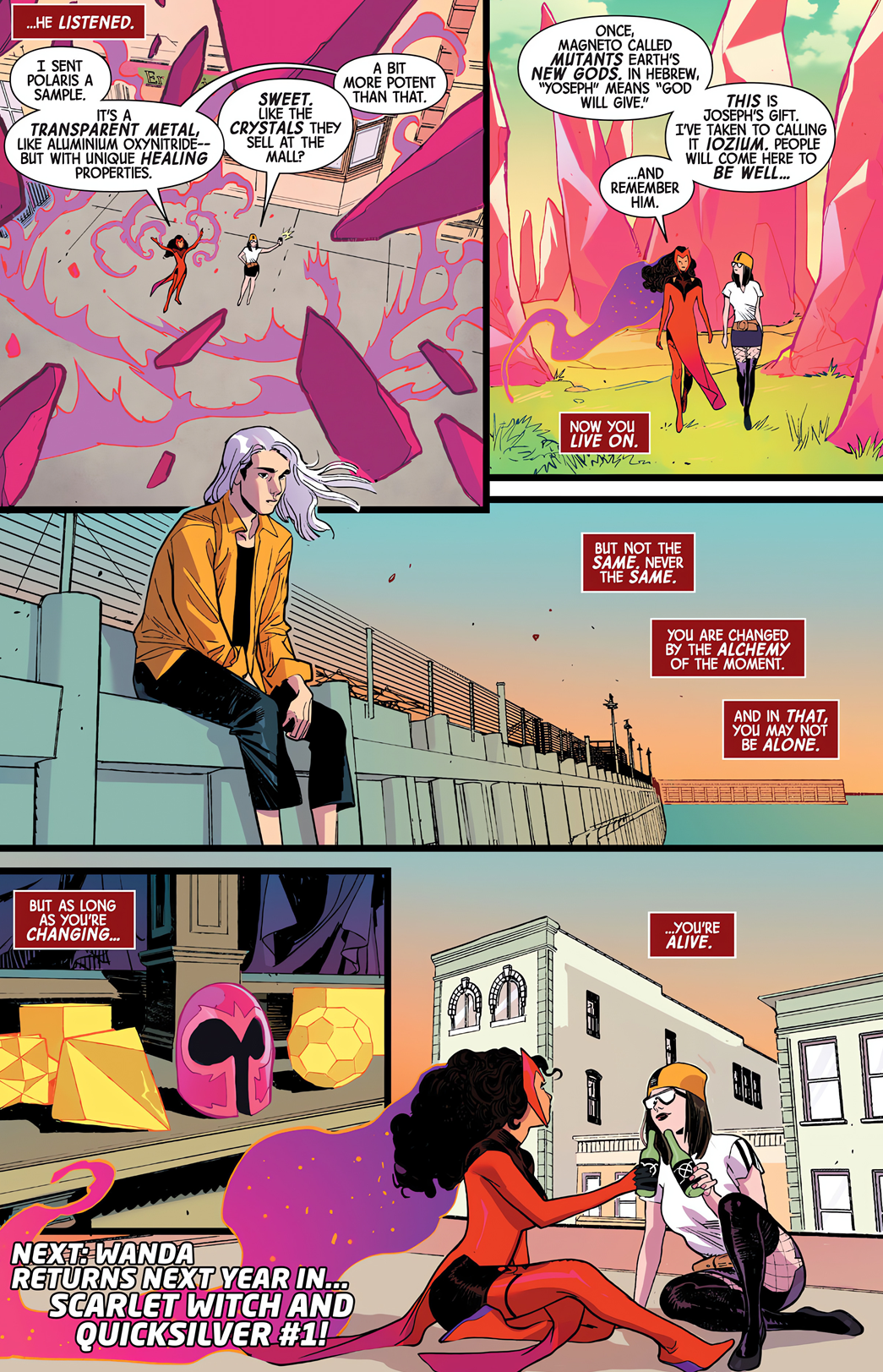 A blog dedicated to all your favorite moments — Scarlet Witch #8 (2023)  written by Steve