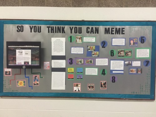 sparkscroach: sparkscroach: Someone did a project on memes in my English class and my teacher had to