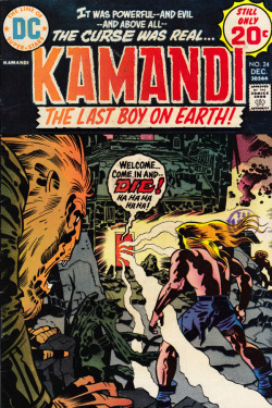 Kamandi No. 24 (DC Comics, 1974). Cover art