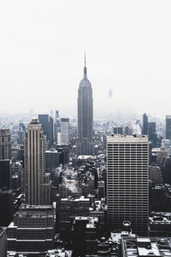 newyorkcityfeelings:  NYC by  jayscale