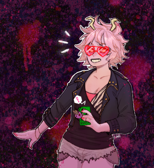 gal mina, yes her phone case is an alien been drawing a lot on my ipad lol. to preserve the quality 