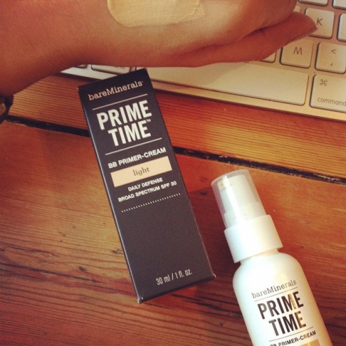 It&rsquo;s a crime not to prime. #primer #bareminerals #primetime #bbprimer #thebeautyclub