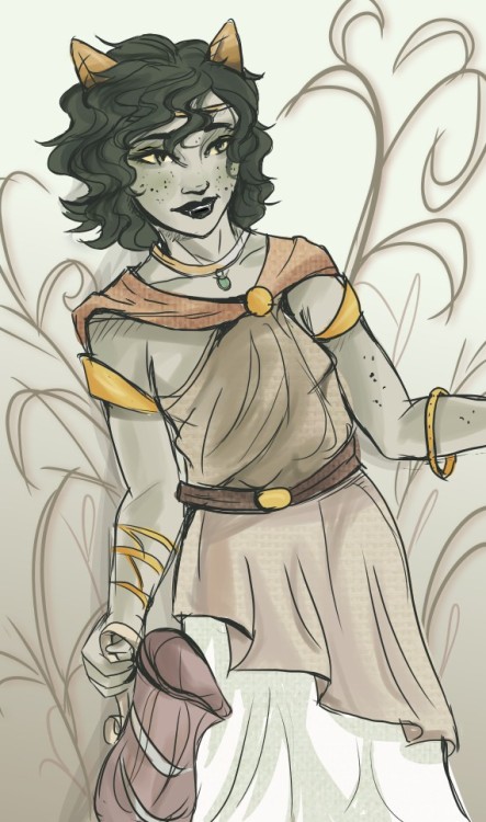 berligelin:efurrykindofkat said: Could I have a sort of an “ancient Greek” Nepeta please? :00This to