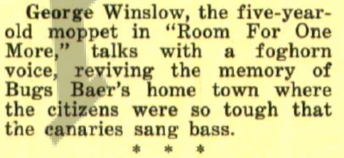 Porn Pics oldshowbiz:  George Foghorn Winslow, the