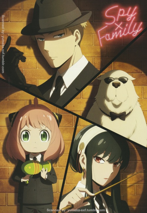 Spy X Family Animation Art Book Scans - Part 1