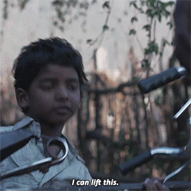 somerhalders:Saroo, I’ve told you it’s night work, not for kids.