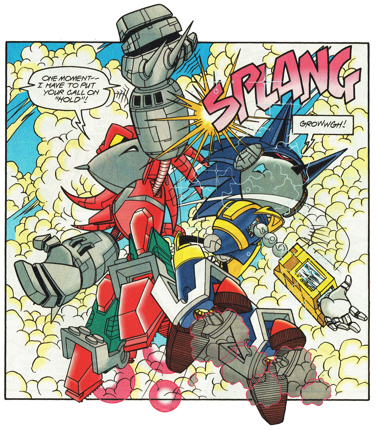 Sonic The Hedgeblog Mecha Knuckles King Hits Mecha Sonic From The I was created originally by dr. mecha knuckles king hits mecha sonic