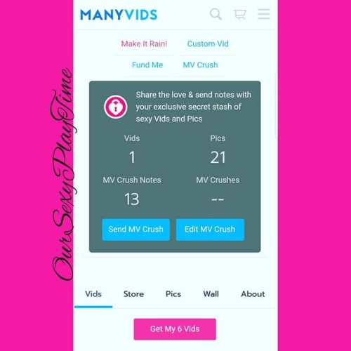 Go to our Manyvids store. Get your membership with a discount today! www.manyvids.com/Profil