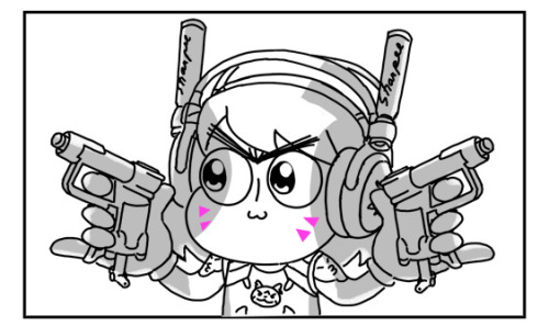 blackbookalpha:  Can’t escape the wrath of the gremlin http://us.battle.net/forums/en/overwatch/topic/20745235963 Previous Comic: AWAKENING   I love d.va XD