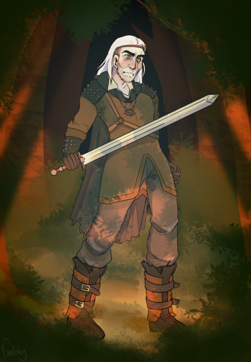My Version Of Book!geralt, Just Playing With Concepts For Him And Actually Making A Full Art Piece Instead