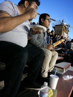 bigtexincali:  The boys and their elotes