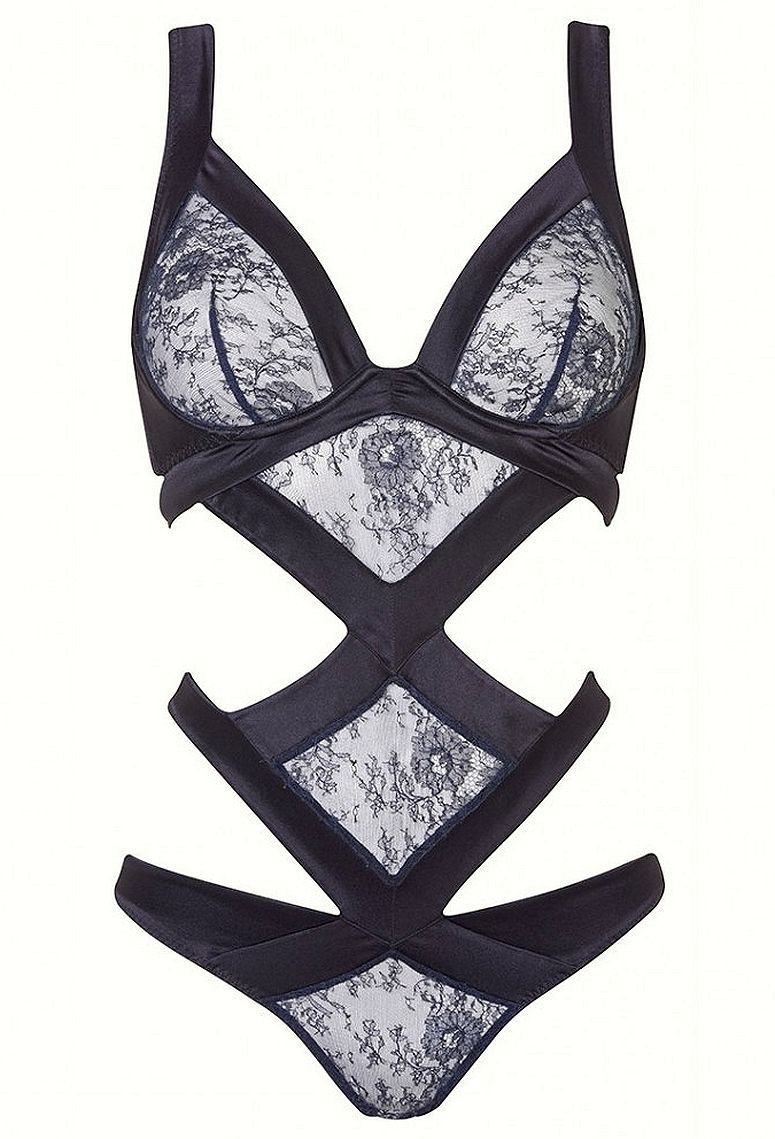 Agent Provocateur | Oriah - in black + navy blue - Tumblr Pics