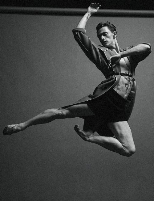 faessbender: jeux de scene. sergei polunin by jacob sutton for numéro homme #28 fall&mda