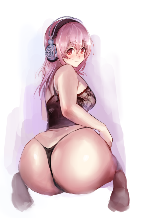 kinky-crayons:  [Phat Ass Phriday] Super Sonico of Nitroplus by Nbo