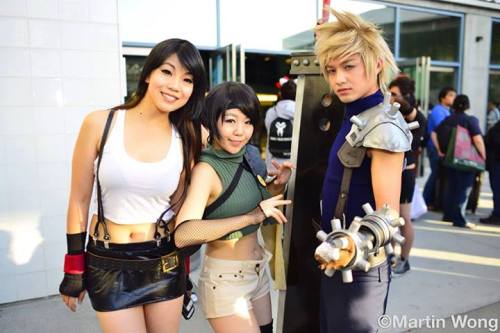 Fanime 2014Final Fantasy 7 Camille as Tifa (costume by GG of Strawberry Censor)Me as Yuffie (costume