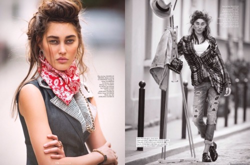 &ldquo;Miss Elle&rdquo; Elle Vietnam April 2015. Eden Bristowe by Benjamin Kanarek, styling 