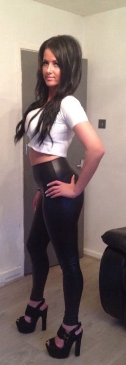 Striper high heels and italian high heels