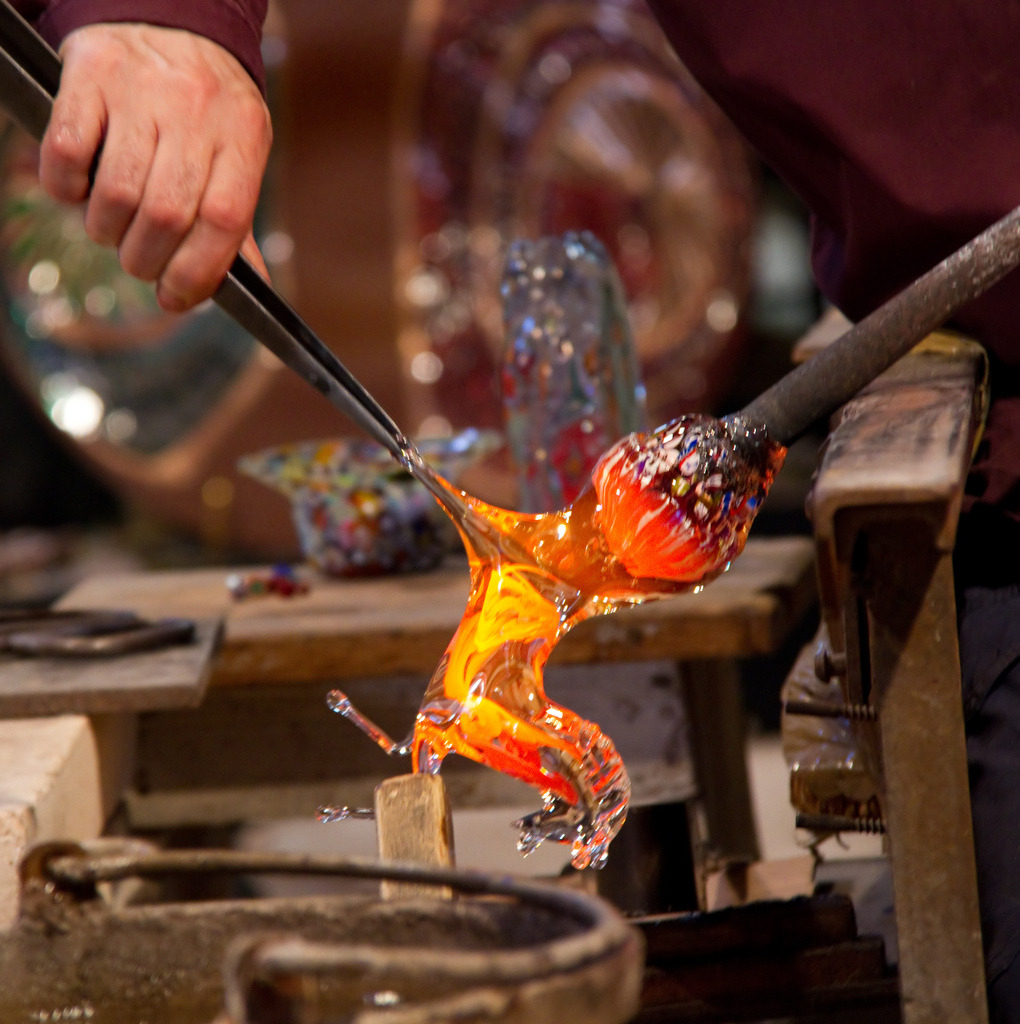timinglight:  the art of glass blowing