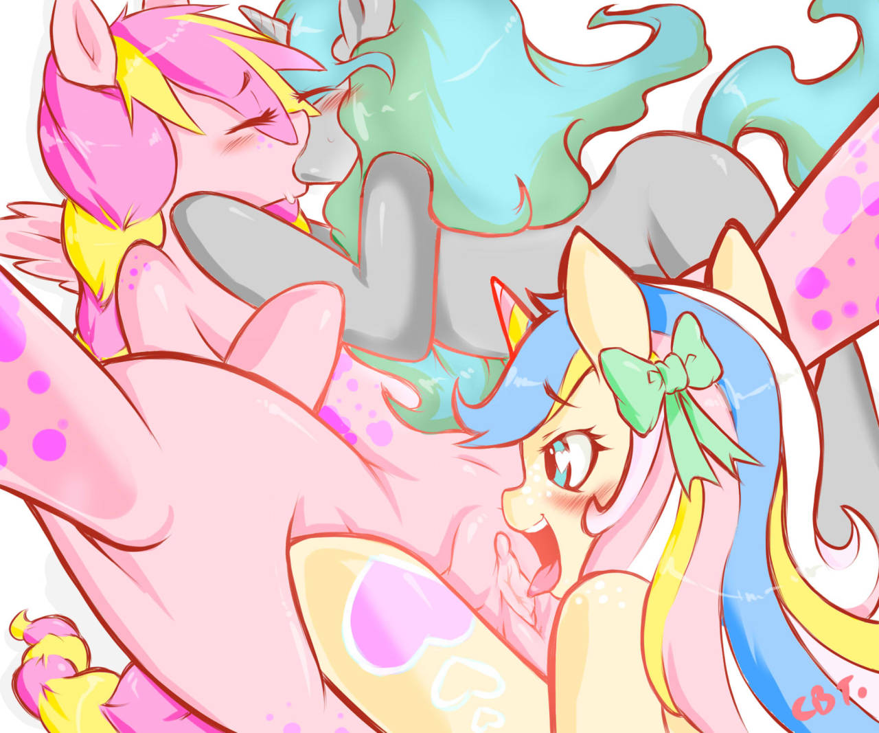http://pastel-otaku.tumblr.com/ Her three OC&rsquo;s.