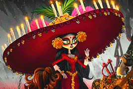 beanarie: the moods of la muerte set 2 - fiery, spirited 