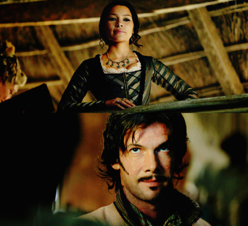 ellelans-graphics: Black Sails Rare Pairs Appreciation Week - Frenemies Max and Jack.