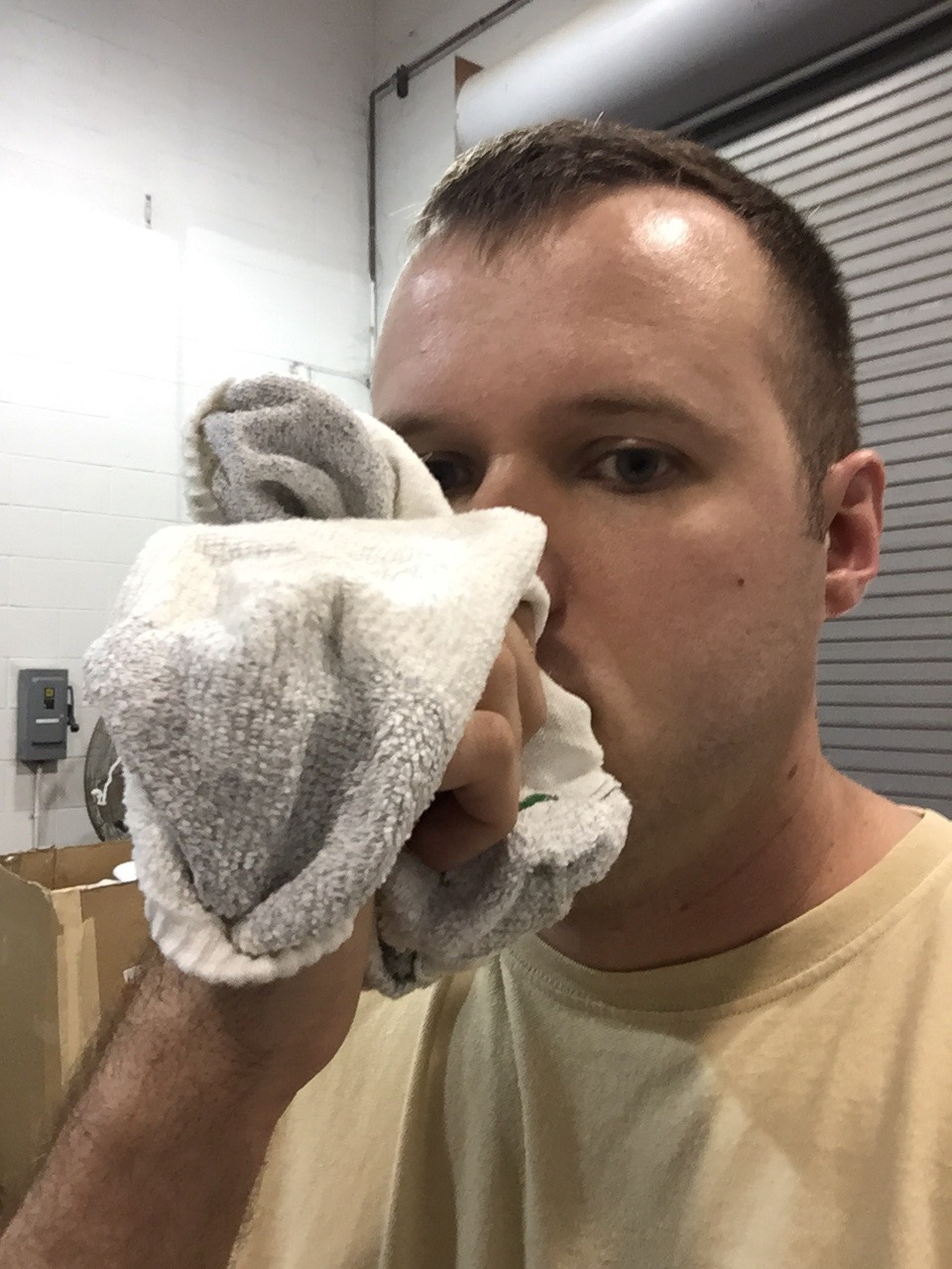 socktop85:  Military dude, at work, sniffing his hot buddy’s wet sweaty socks.