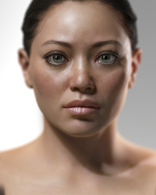 Check out this hyper-realistic test render of Chell made by her original designer Matt Charlesworth.