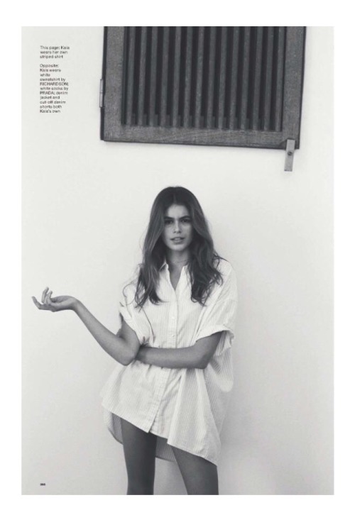 aluaeu: flaizen: allthingskendall: Kaia Gerber in “American Beauties” for LOVE Magazi