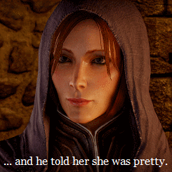 warden-mahariel:  How do I even begin to describe Cassandra Pentaghast? [X] 