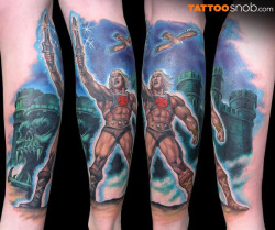 tattoosnob:  By the power of Greyskull! - http://ift.tt/1bQEIdL  Awesome