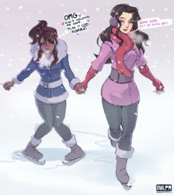 Kyhu inspired the winter korrasami &lt;3