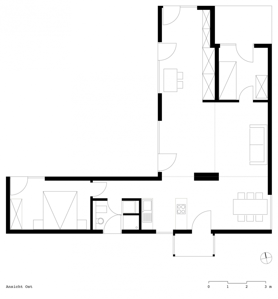 liesintheproles:  Grey House, LVHV Architekten When two containers are used to make