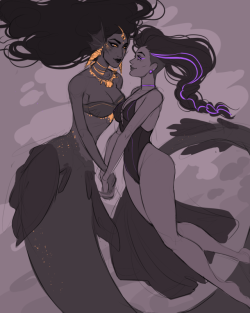 milkcubusss: symbra mermaid au ?? 