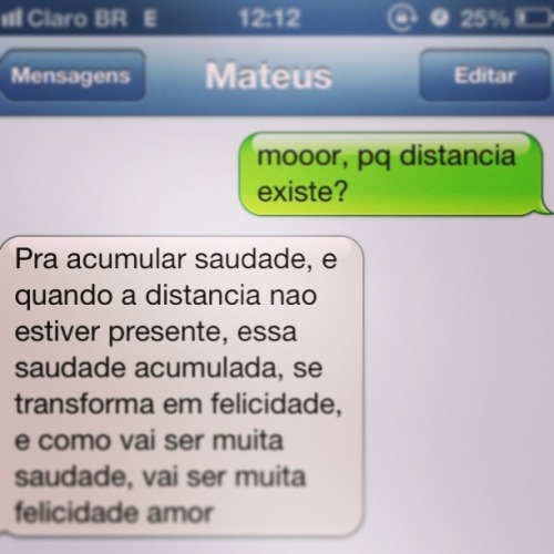 I just want you to be happy, dear.