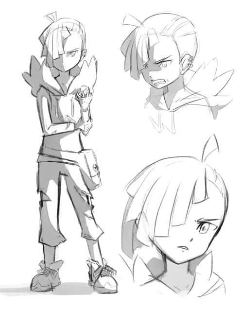 chibi-pit:Gladion doodles