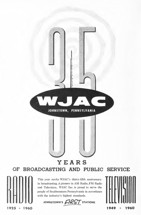 WJAC-TV - Johnstown, PA (NBC, ABC) - 1960