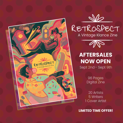 vintageklancezine: ✨ Retrospect: Aftersales now Open! ✨ Due to popular demand, Retrospect: A Vintage