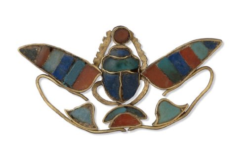 ancientpeoples:Jewelled Winged Scarab Pectoral1897-1898 BC12th DynastyMiddle Kingdom(Source: The Bri